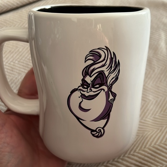 Rae Dunn POOR UNFORTUNATE SOULS/URSULA Double Sided Ceramic Mug - Picture 2 of 6